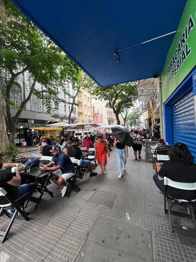 阿雷格里港Flat Em Frente Ao Cais Embarcadeiro公寓式酒店 公寓式酒店 阿雷格里港